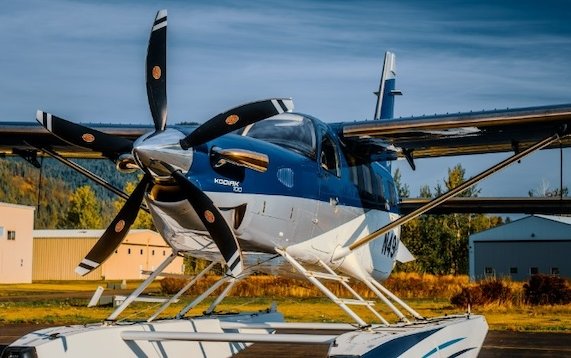 Daher Kodiak 100 multi-role aircraft is now available with Hartzell five-blade composite propeller for operation on floats