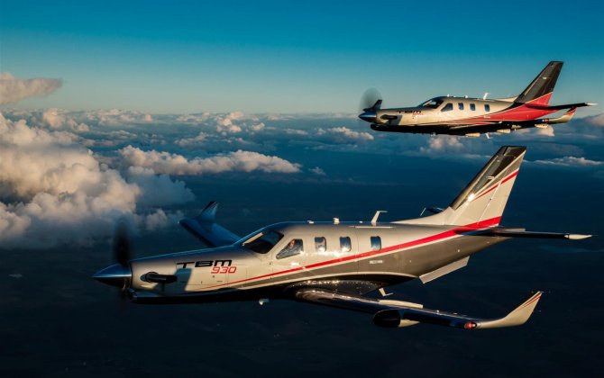 Daher presents its new range of TBM aircraft: the TBM 900 is joined by the TBM 930