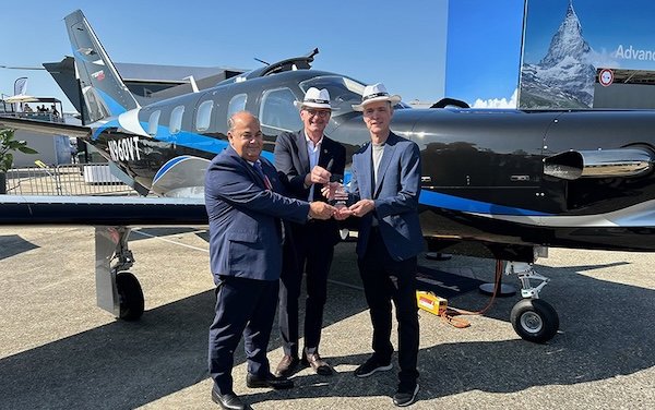 Daher TBM airplane family: delivery of the 600th aircraft in the TBM 900-series, and counting!