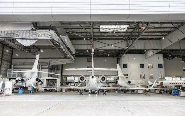 Dassault Aviation continuous investment and upgrading of MRO network