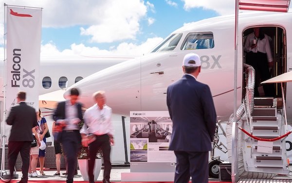 Dassault Aviation New ultra widebody Falcon 6X,  Falcon 8X, 2000LX at Singapore Air Show