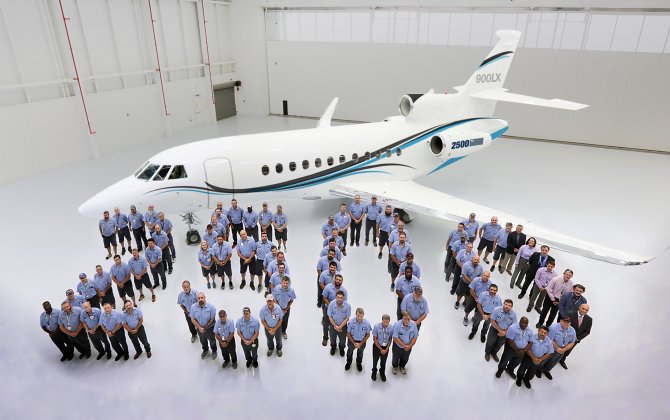 Dassault Delivers 2,500th Falcon Business Jet