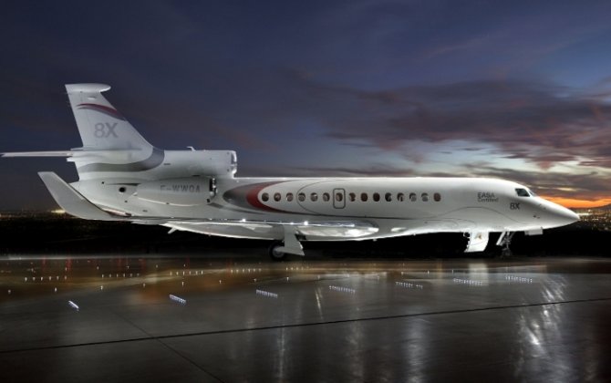 Dassault Delivers First Falcon 8X