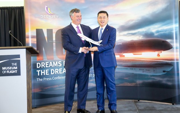 Deer Jet to manage largest Dream Jet fleet in the world