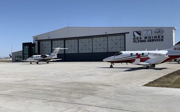 Des Moines Flying Service moves into new facility at DSM Airport South Cargo