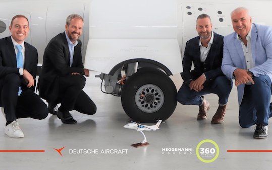 Deutsche Aircraft and HEGGEMANN AG announce the production readiness of the Dornier 328 landing gear