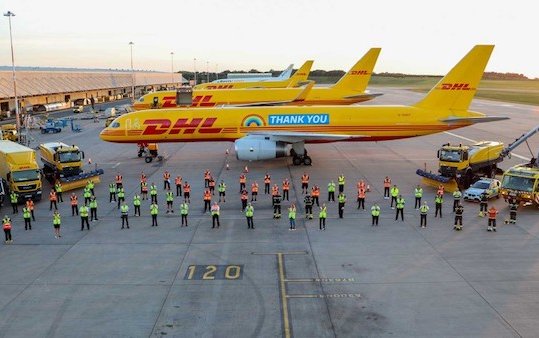 Deutsche Post DHL Group record quarterly earnings and once again corona bonus for employees