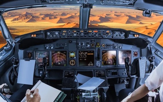 Driest workplace on Earth - Flight Deck
