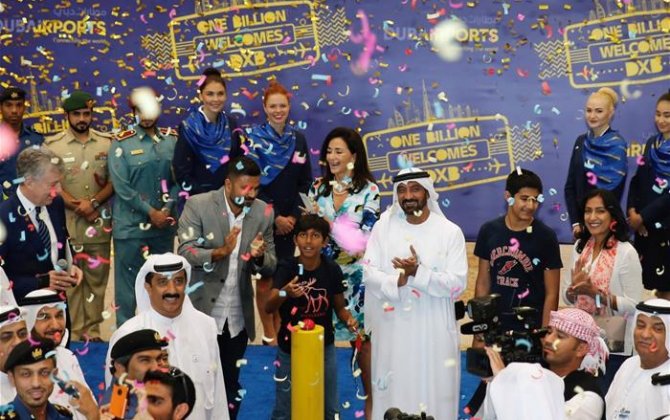 DXB welcomes its billionth passenger