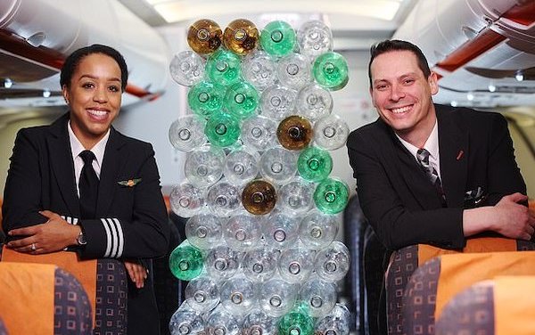 easyJet introduces new cabin crew and pilot uniforms made from recycled plastic bottles