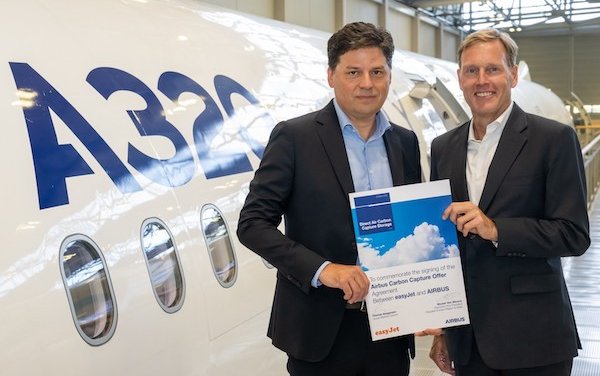 easyJet signs up to Airbus&rsquo; pioneering carbon removal solution