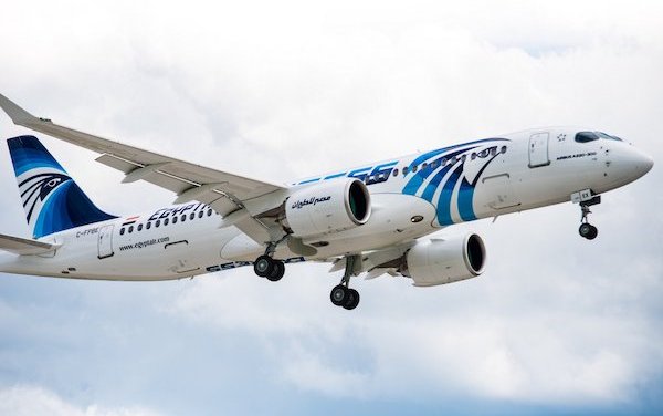 EGYPTAIR first A220 delivered