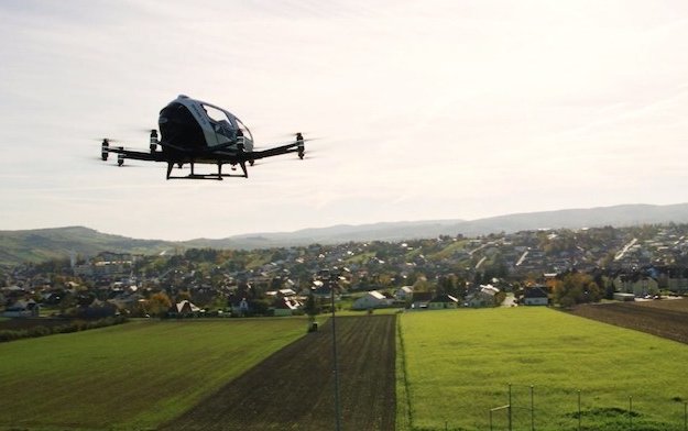 EHang Achieves one of the World's First Certificate of Unmanned Aircraft System Safety for AAVs