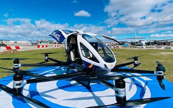 EHang & Spanish National Police collaborate to explore AAV use cases in emergency & security missions