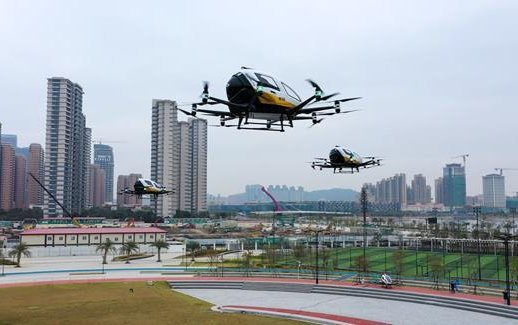 EHang to provide UAM services in Hengqin New Area in Zhuhai China