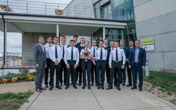 Eighth group of airBaltic Pilot Academy students begin studies