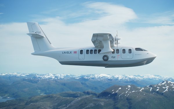 Elfly Group presents its pure, all-electric seaplane design Noemi