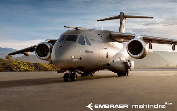 Embraer and Mahindra announce collaboration on the C-390 Millennium Medium Transport Aircraft in India 