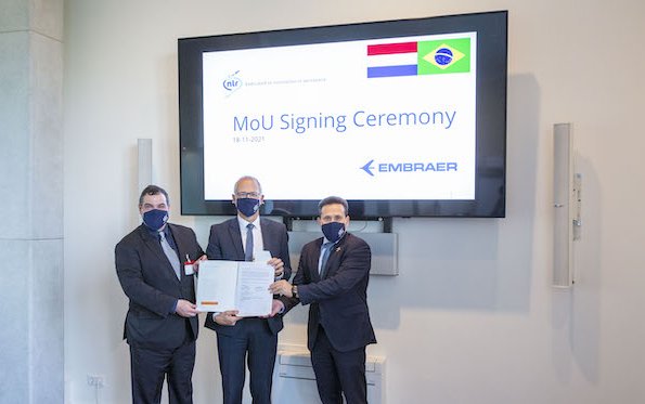 Embraer and Royal NLR MoU for strategic collaboration relating to aerospace research