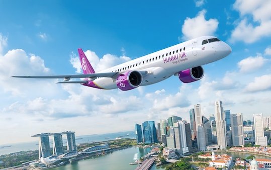 Embraer brings new-generation power duo E195-E2 and KC-390 Millennium to the Singapore Airshow