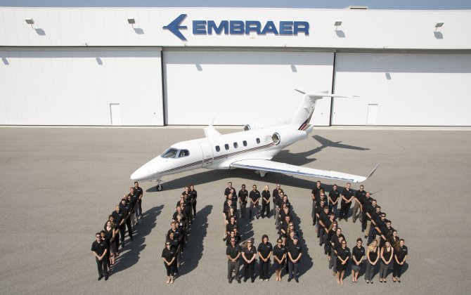 Embraer delivers its 1,100th business jet