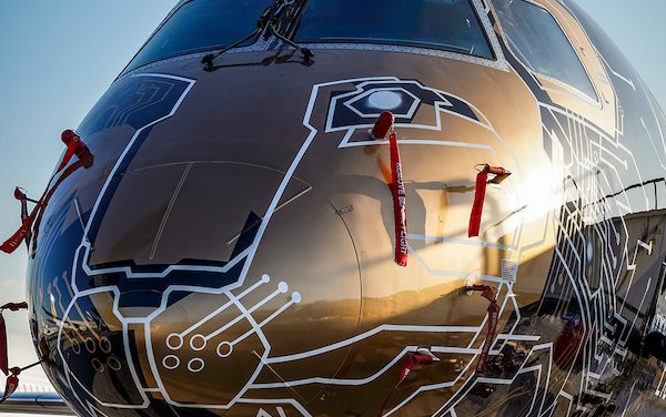 Embraer displays cutting-edge E195-E2 at Wings India