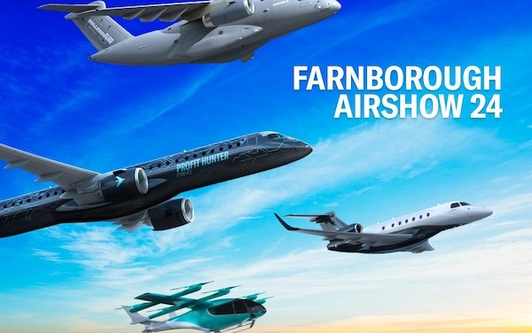 Embraer shows a strong presence at the Farnborough Airshow