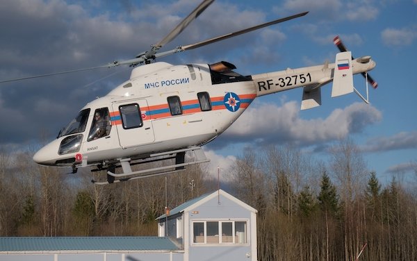 EMERCOM took delivery of first Ansat helicopter