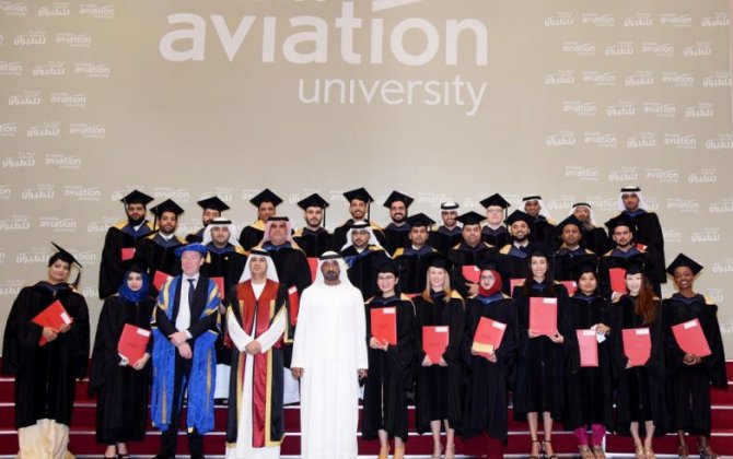 Emirates Aviation University celebrates the graduation of 220 students