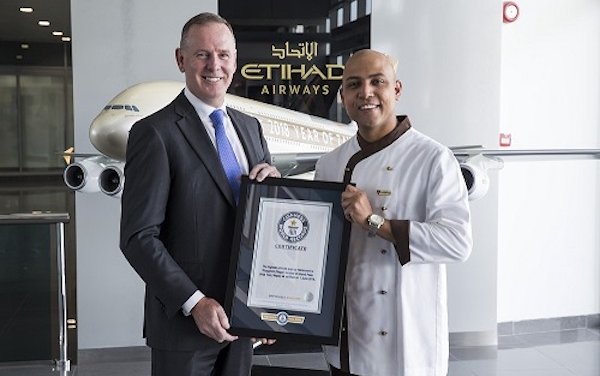 ETIHAD AIRWAYS CHEF BRINGS FINE DINING TO MOUNT EVEREST, BREAKING GUINNESS WORLD RECORD