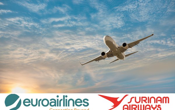 Euroairlines Group consolidates leadership in the Caribbean thanks to an alliance with Surinam Airways