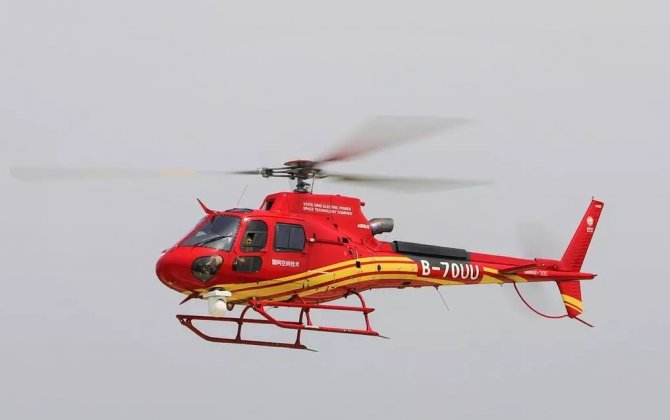 China first helicopter flight using sustainable aviation fuel