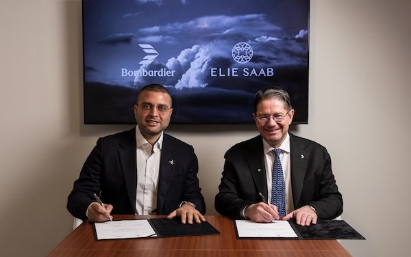 Exclusive Bombardier and ELIE SAAB collaboration to create uniquely elegant Global 8000 interior design
