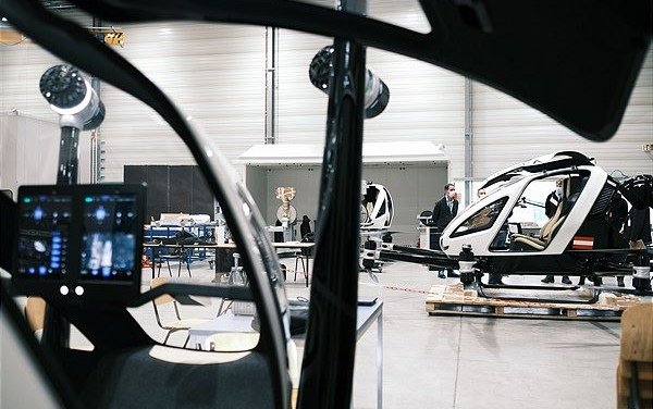 FACC starts test flights with autonomous aerial vehicle EHang 216