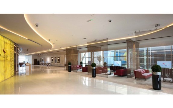 Falcon Aviation celebrates first year at Dubai South FBO with IS-BAH Accreditation
