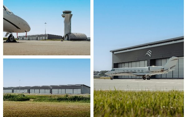 Farnborough Airport unveiled Domus III, &pound;55 million investment state-of-the-art 175,000 sq. ft hangar facilities 