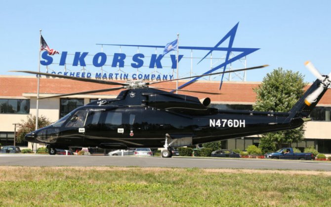 Fig Air Signs for a Sikorsky S-76D&trade; VIP Helicopter