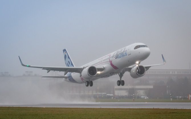 First A321LR takes to the skies for its maiden flight