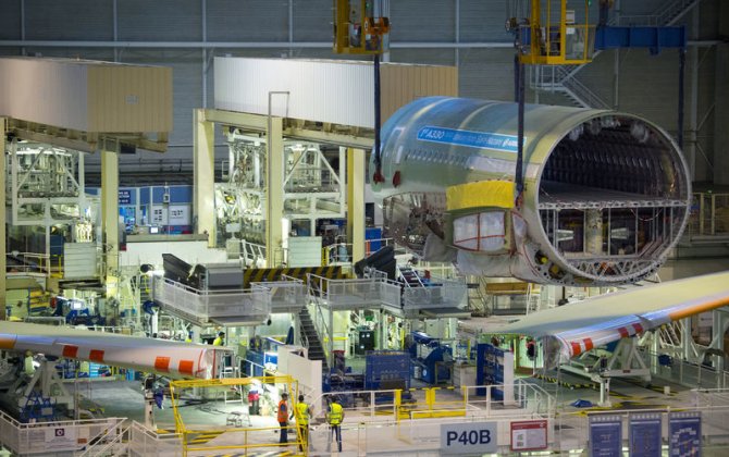 First A330neo starts its final assembly in Toulouse