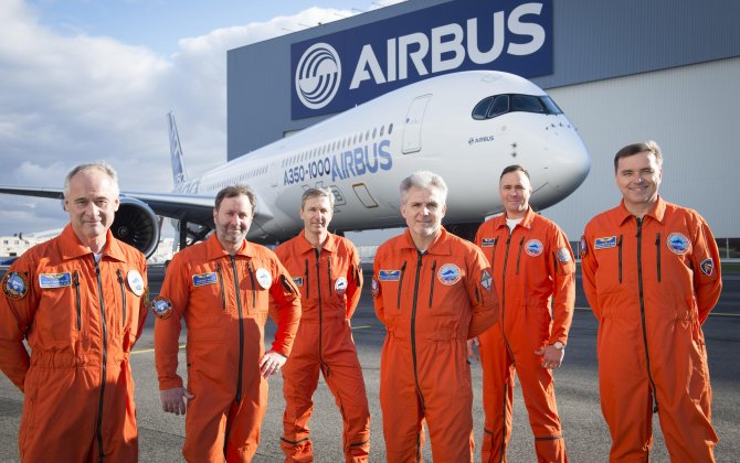First A350-1000 successfully completes first flight