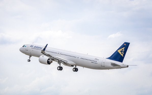 First  Air Astana A321LR delivered