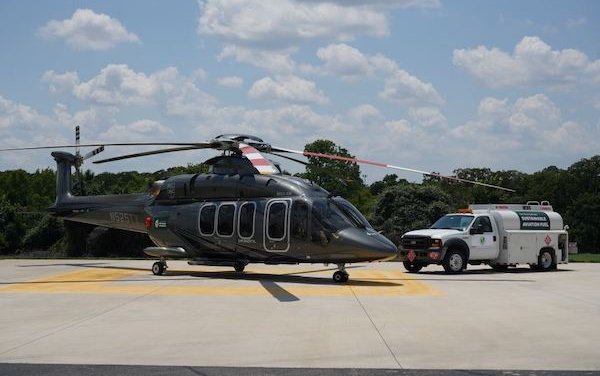 First Bell 525 flight with Sustainable Aviation Fuel