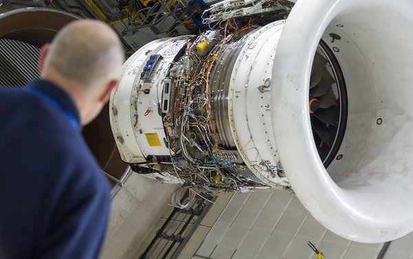 First engine run on world largest and smartest aerospace Testbed - Rolls-Royce
