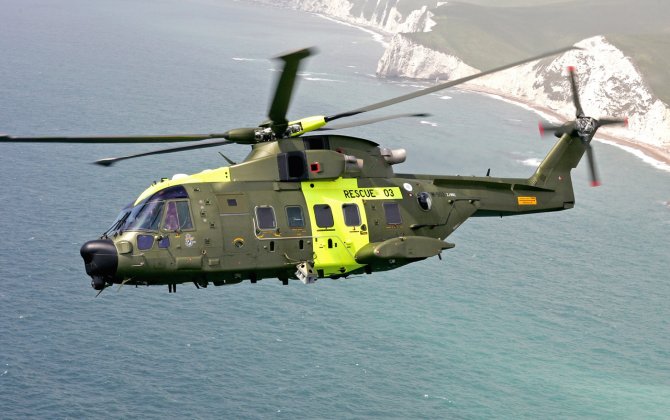 First flight for Norway's initial SAR AW101