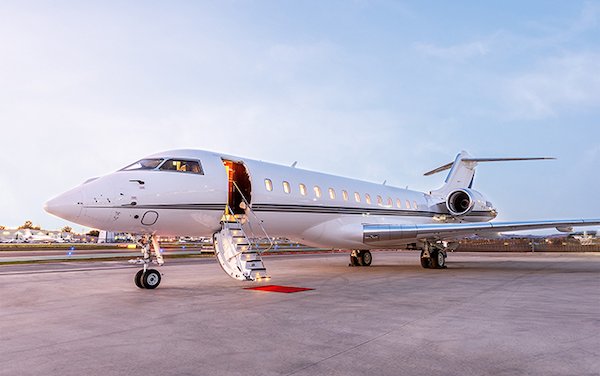 First Honeywell JetWave Ka-band installed by Clay Lacy on a Bombardier Global 6000