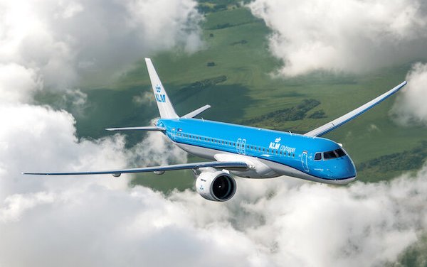 First KLM Embraer E2 delivered 