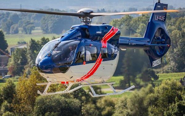 First operator of the five-bladed H145 in Argentina - Helic&oacute;pteros Marinos