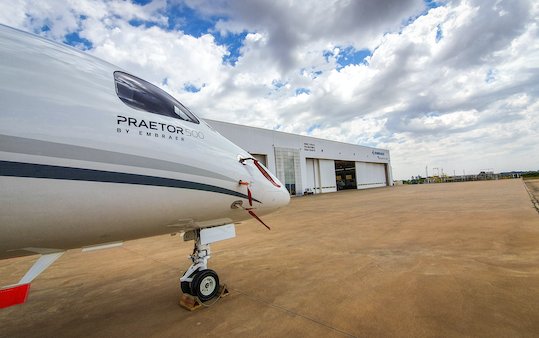 First Praetor 500 conversion in Brazil delivered by Embraer