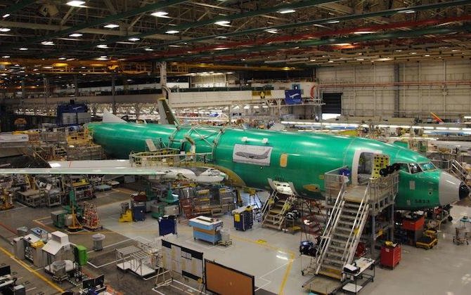 First RAAF P-8A takes shape at Renton final assembly line