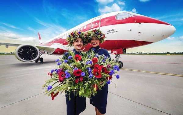 Flights to London by airBaltic from all three Baltic States